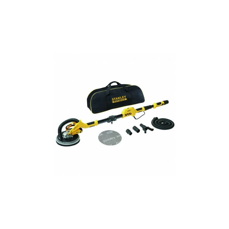Rebarbadora STANLEY SFMEE500S 750 W, velocidade ajustável, punho telescópico, punho soft, preto/amarelo