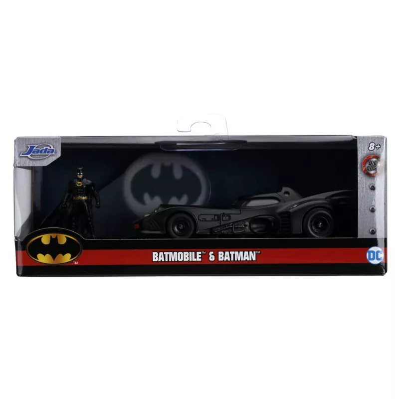Jada Batman Batmobile 1:32 veículo de metal com figura, sortido