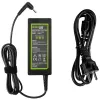 Fonte de alimentação Green Cell AD41P 65W para portáteis ASUS, 19V 3,42A, interior, preto