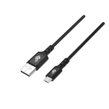 Cabo USB0-Micro USB 2m silicone preto Quick Charge