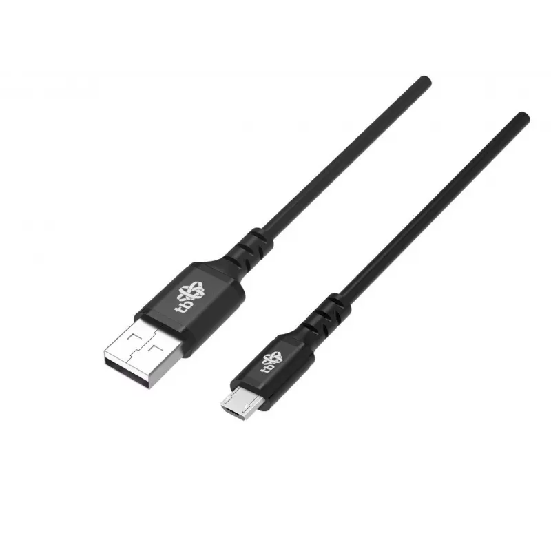 Cabo USB0-Micro USB 2m silicone preto Quick Charge