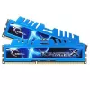 G.Skill 16GB Ripjaws X Dual Channel Memory Kit - azul (2x 8GB, DDR3 1600MHz, 1,5V, F3-1600C9D-16GXM, XMP Ready)