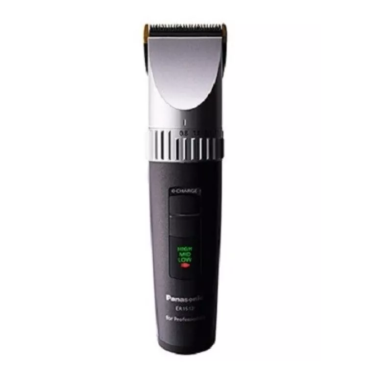 Máquina de cortar cabelo/aparador recarregável Panasonic ER1512 em aço inoxidável (ER-1512)