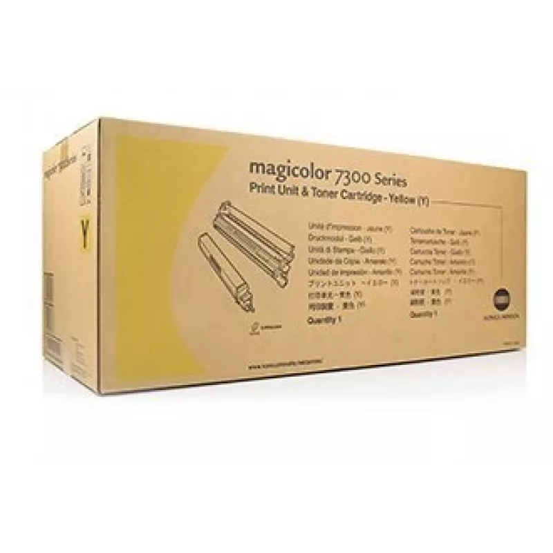 Konica Minolta TN-711Y A3VU250 cartucho de toner, 31.500 páginas, para bizhub C654/C754, amarelo