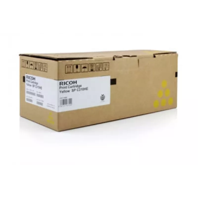 Cartucho de toner Ricoh SP C310HE 1 unid. original amarelo