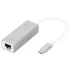 Adaptador Digitus DN-3024 USB 3.0 20 cm 1x USB-C para 1x RJ45 blindado