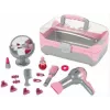 Mala de cabeleireiro castanha Theo Klein com secador de brinquedo a pilhas, 5862