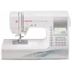 Máquina de costura SINGER Quantum Stylist 9960 — 600 pontos, 13 programas automáticos de casa de botão, sistema de braço livre