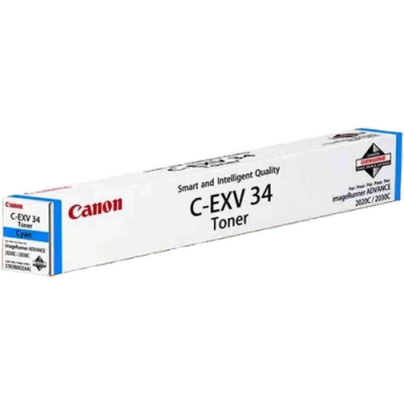 Toner Canon C-EXV 34 1 unid. original ciano