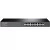 TP-Link Switch de rede Gigabit 24 portas para rack, Não gerido, Gigabit Ethernet (10/100/1000), Full duplex, Montagem em rack, 1U