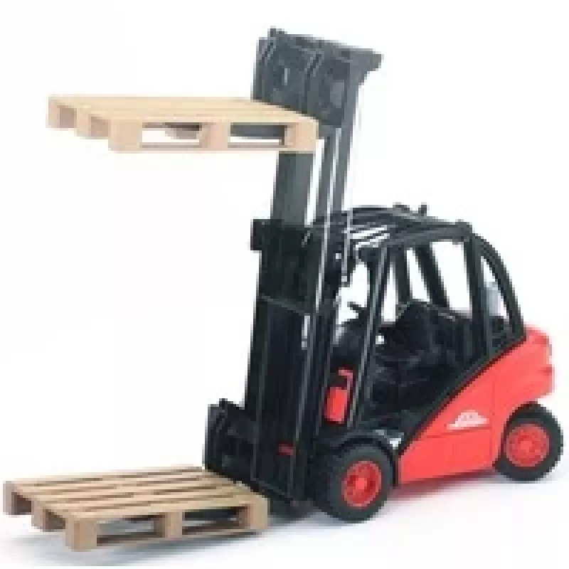 Empilhador Bruder Linde H30D com 2 paletes