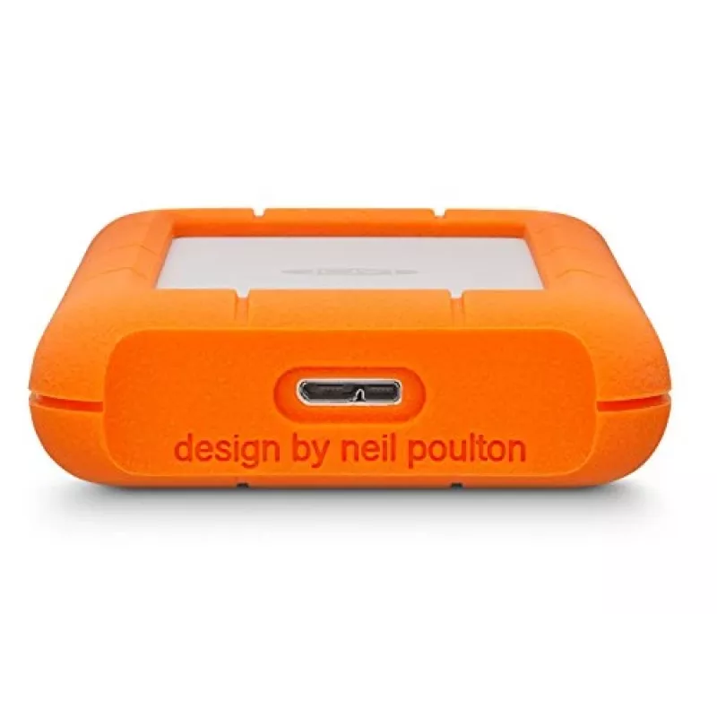 Disco externo LaCie Rugged Mini 4 TB 5400 rpm Micro-USB B 3.2 Gen 1 (3.1 Gen 1) laranja