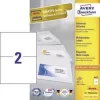Avery 3655 etiquetas autoadesivas retangulares permanente branco 200 peças
