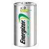 Pilha recarregável NiMH Energizer D 2500mAh - pack de 2