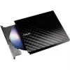 Unidade ótica externa DVD±RW ASUS SDRW-08D2S-U Lite, USB 2.0, preta, 24x CD / 8x DVD, 142×142×20 mm