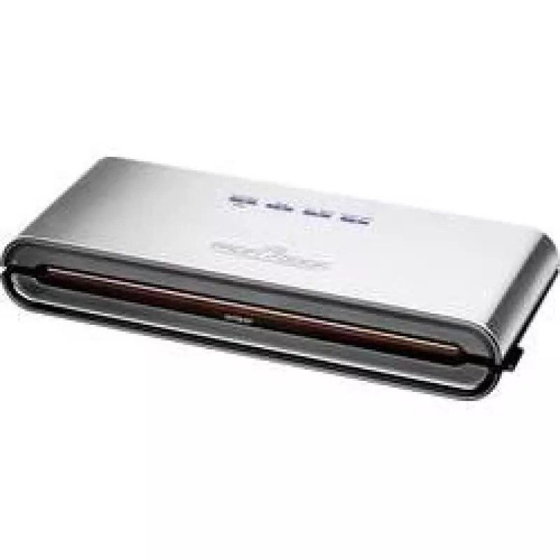 ProfiCook PC-VK 1080 - Máquina de embalar a vácuo (para sacos de plástico) - 120 W - aço inoxidável/preto (501080)