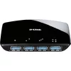 Hub USB D-Link DUB-1340 preto