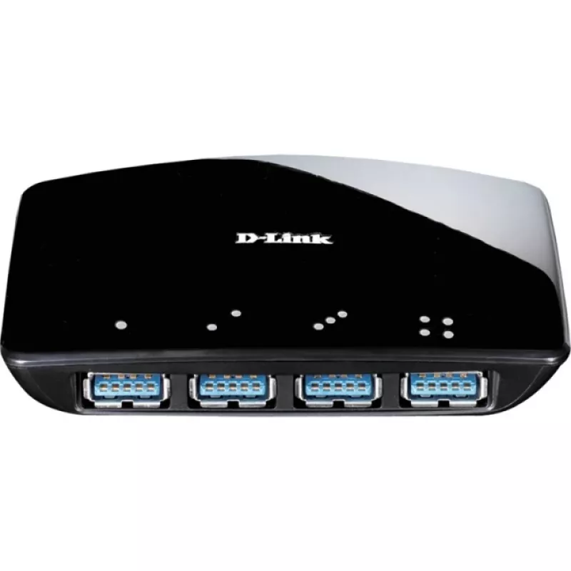 Hub USB D-Link DUB-1340 preto