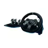 Logitech G920 Driving Force volante de corrida com pedais para Xbox One e PC, USB, preto (941-000123)