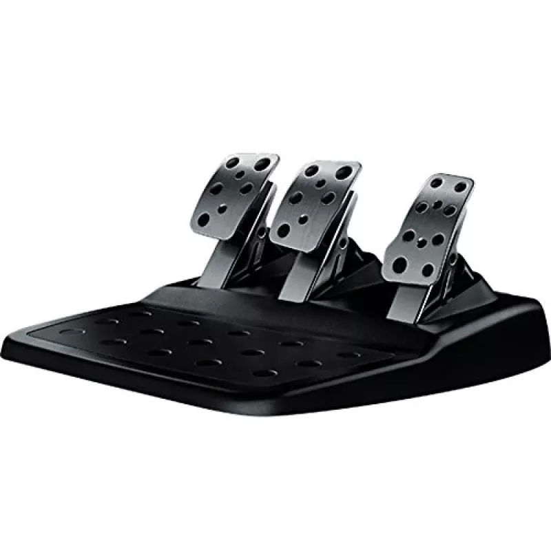Logitech G920 Driving Force volante de corrida com pedais para Xbox One e PC, USB, preto (941-000123)