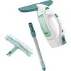 Aspirador de vidros Leifheit Glass Cleaner Dry&Clean com cabo e escova de limpeza 51003