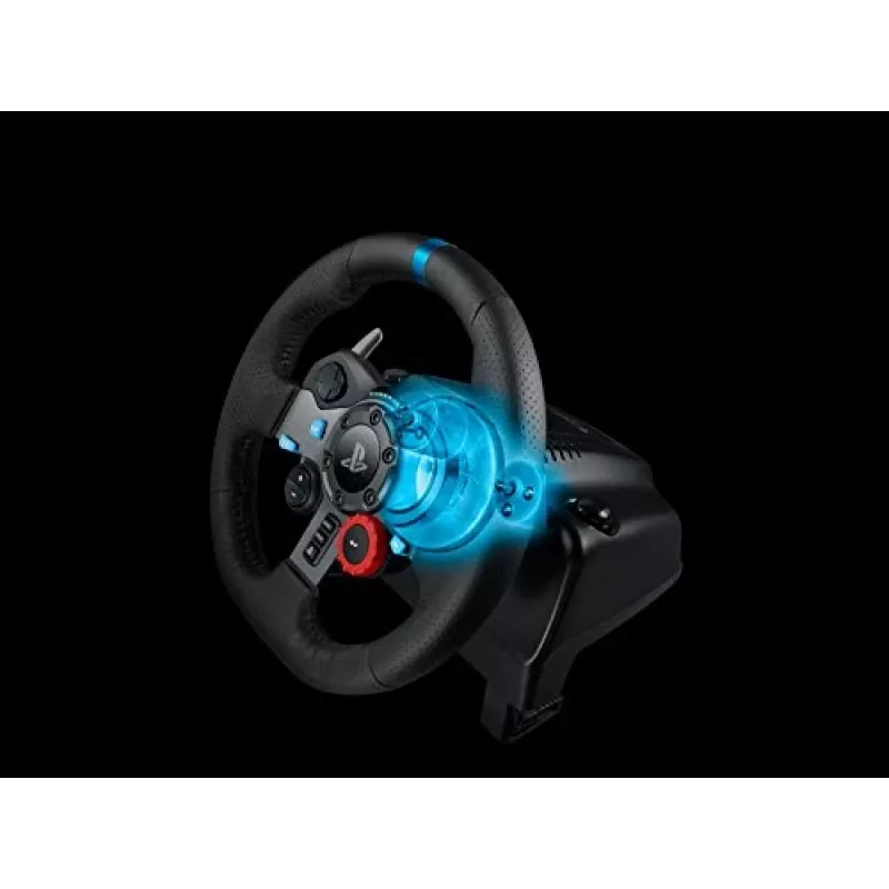 Volante Logitech G G29 + pedais PlayStation 3, PlayStation 4 analógico USB 2.0 preto
