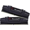 DIMM 16 GB DDR4-3200 (2x 8 GB) Dual-Kit, memória RAM preta, F4-3200C16D-16GVKB, Ripjaws V, INTEL XMP