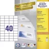 Avery Zweckform 3651 etiquetas universais 52,5 x 29,7 mm 100 folhas branco