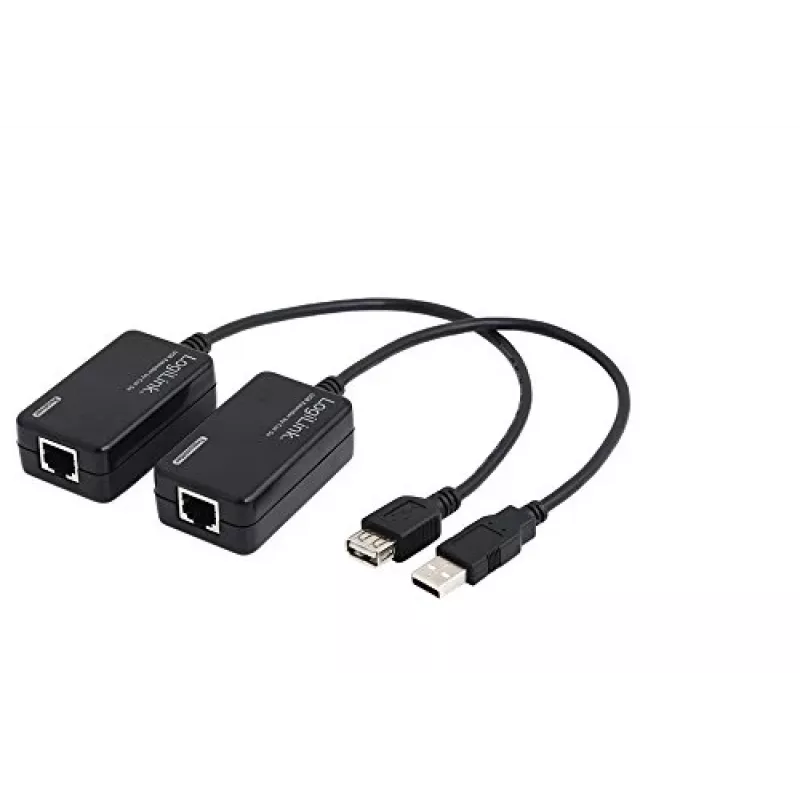 Extensor de linha LogiLink® UA0021D USB via CAT5/6 até 60 m