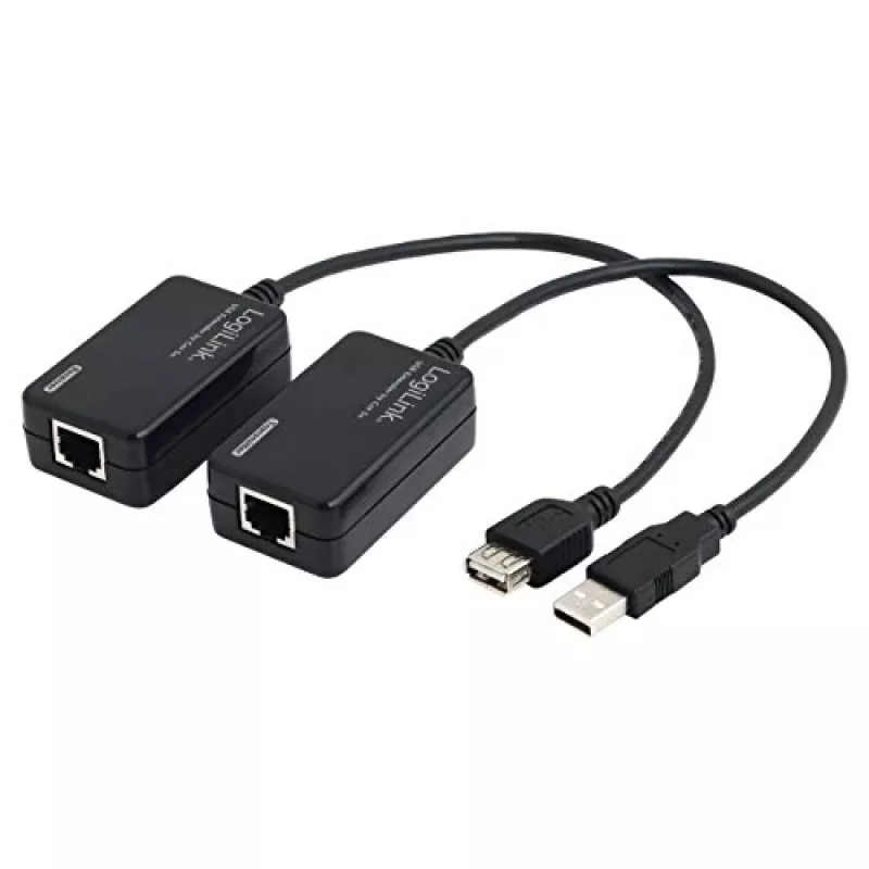 Extensor de linha LogiLink® UA0021D USB via CAT5/6 até 60 m