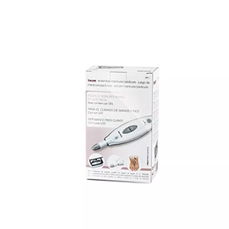 Beurer MP 41 conjunto prateado, branco