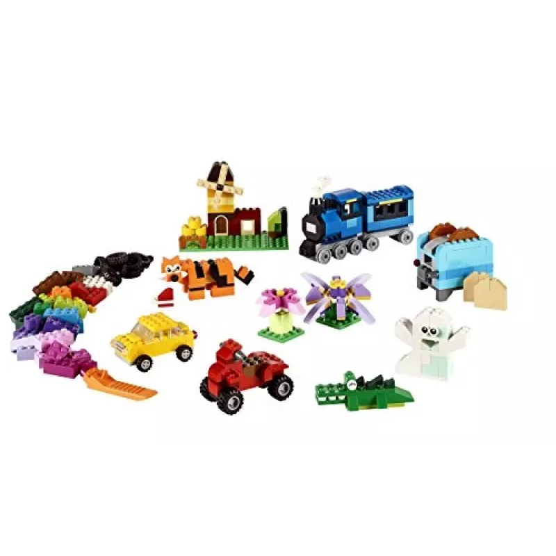 LEGO 10696 Classic Caixa de Blocos Criativos Média – armazenamento fácil, blocos coloridos, conjunto de construção para crianças, rapazes e raparigas a partir dos 4 anos