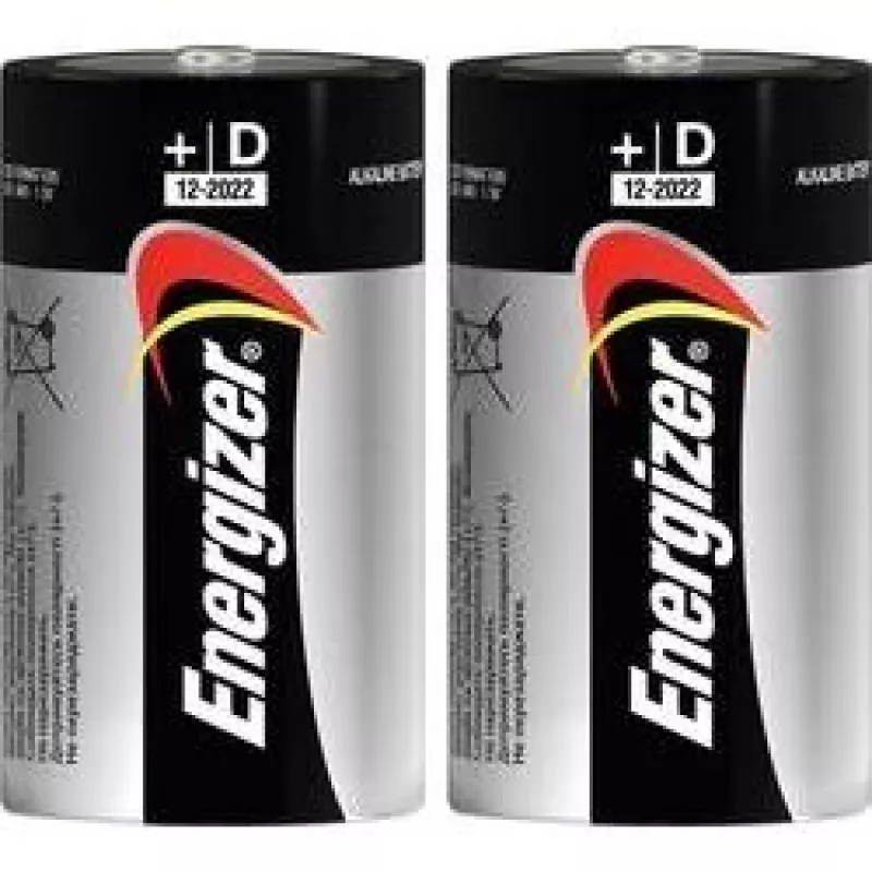 Pilha descartável Energizer 2x Classic D 1,5V LR20