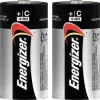Energizer C pilhas alcalinas Power, pack de 2