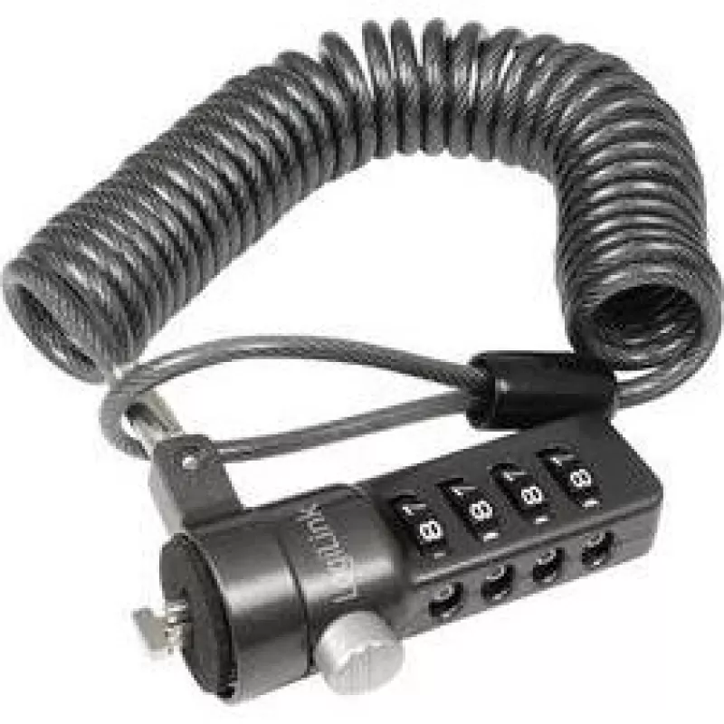 LogiLink NBS004 Cabo de segurança Preto 1,8 m