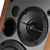 Sistema de altifalantes ativos de estante Edifier R1280T com controlo remoto e entradas RCA duplas - Brown Wood