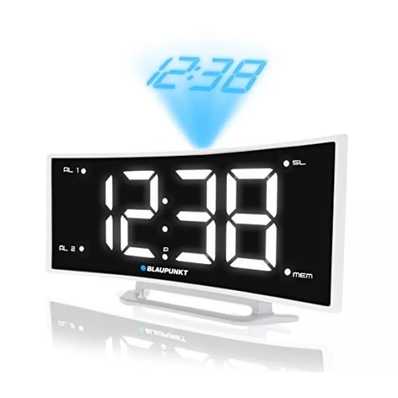 Blaupunkt CRP7WH rádio relógio preto-branco (CRP7WH)