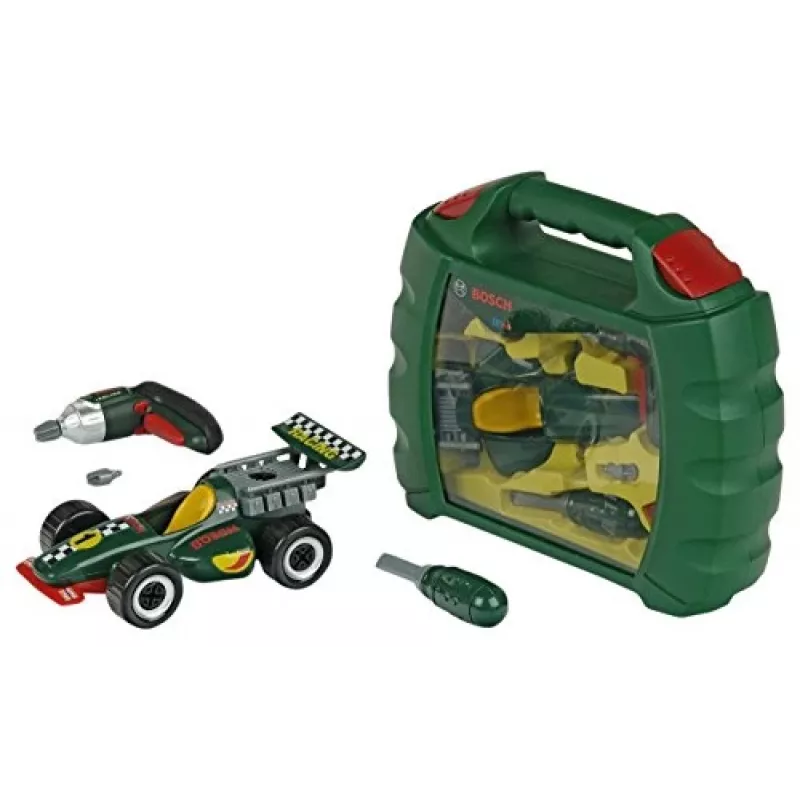 Bosch mala com carro e berbequim