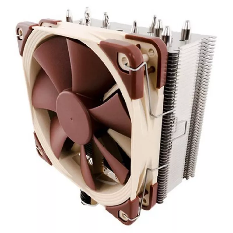 Dissipador de CPU Noctua NH-U12S, ventoinha de 120 mm, 1500 rpm, 93,4 m³/h de fluxo de ar, 22,4 dB, aço inoxidável, 158×125×71 mm