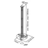 Maclean MC-517S Produto prateado