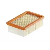 Filtro de dobras planas Kärcher para aspiradores de água e pó WD4 - WD6