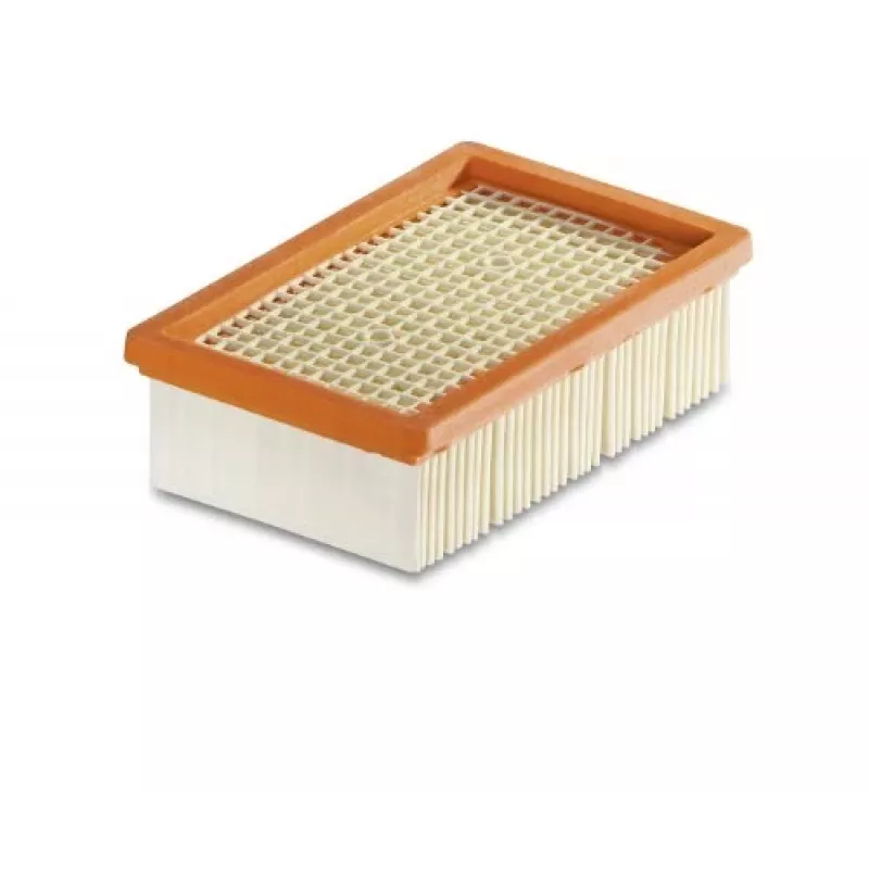 Filtro de dobras planas Kärcher para aspiradores de água e pó WD4 - WD6