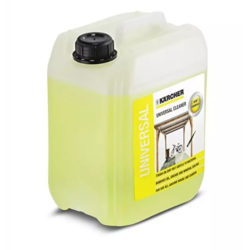 Líquido de limpeza de aparelhos Karcher RM 555 5000 ml, amarelo, perigoso para o ambiente
