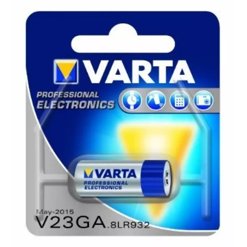 Pilha de botão alcalina Varta V23GA 52 mAh — pilha de botão de zinco-manganês