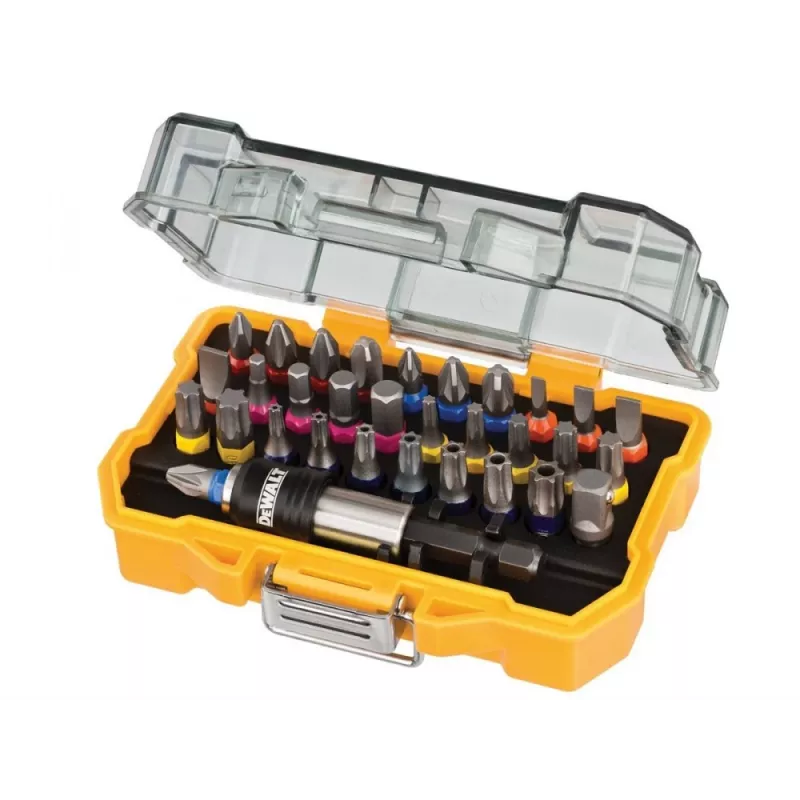 DeWalt DT7969-QZ conjunto de pontas de aparafusar, 32 peças, Tough Case