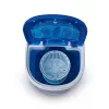 Adler AD 8051 máquina de lavar roupa de carga superior 3 kg com centrifugação, semiautomática, largura 38 cm, profundidade 37 cm, branco/azul