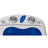 Adler AD 8051 máquina de lavar roupa de carga superior 3 kg com centrifugação, semiautomática, largura 38 cm, profundidade 37 cm, branco/azul