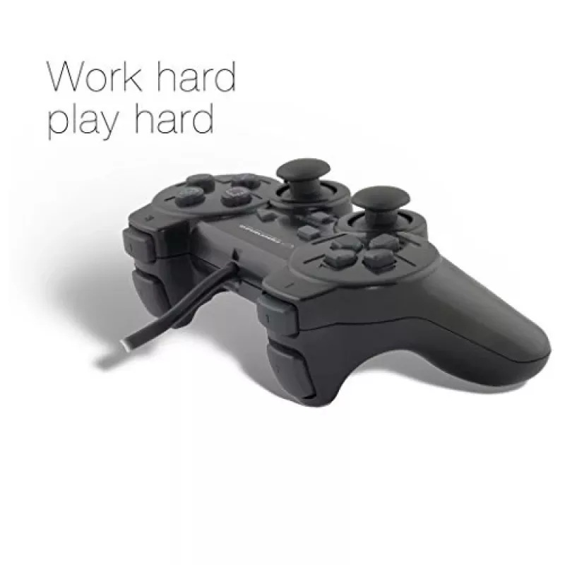 Comando de jogos Esperanza EG106 joystick PC, PlayStation 2, PlayStation 3 analógico/digital USB 2.0 preto