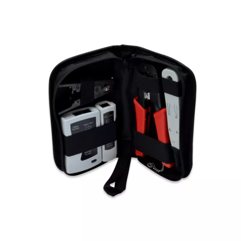Conjunto de ferramentas de rede Digitus DN-94022 para instalações CAT 5e, CAT 6, CAT 7