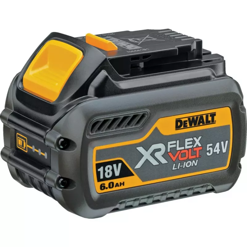 Bateria Dewalt 18V/54V XR FlexVolt 6Ah Li-Ion para ferramentas elétricas